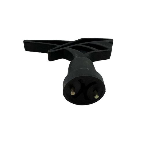 Black Plastic Winged Connector Plug - Picture 5 of 7